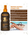 Bebak Etkili Bronzlaştırıcı Yağ 150 ml