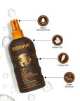 Bebak SPF 20 Etkili Bronzlaştırıcı Yağ