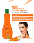 Bebak Etkili Bronzluk Sağlayan Havuç Özlü Bronzlaştırıcı Süt 120 ml