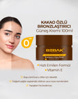 Bebak Etkili Bronzluk Sağlayan Kakao Özlü Bronzlaştırıcı Krem 100 ml