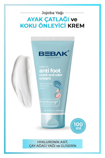 Koku Önleyici, Çatlak Onarıcı Ayak Bakım Kremi 100ml